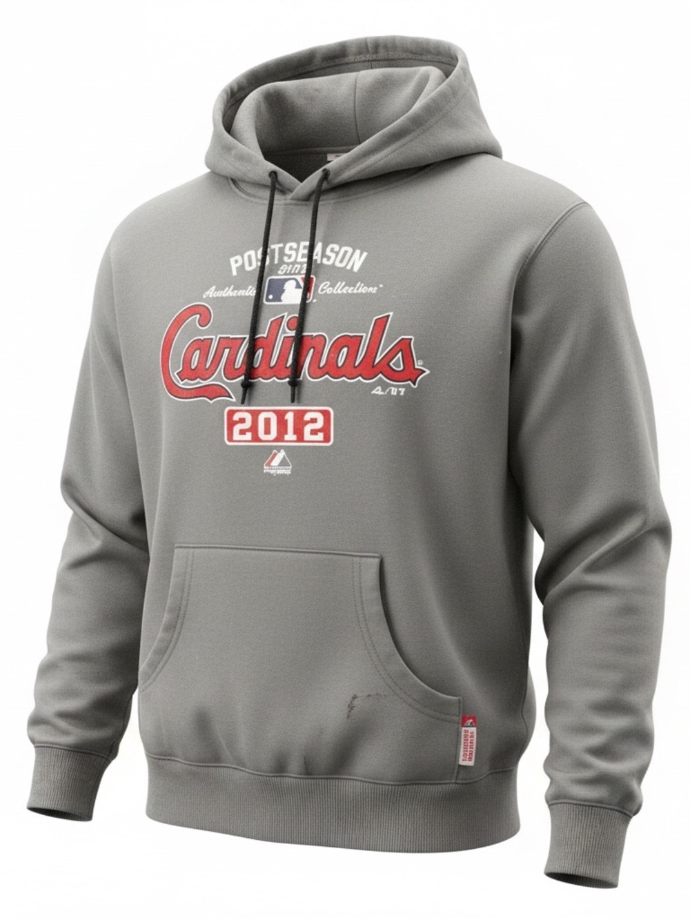 St. Louis Cardinals 2012 Postseason MLB Authentic Collection Therma Base Hoodie